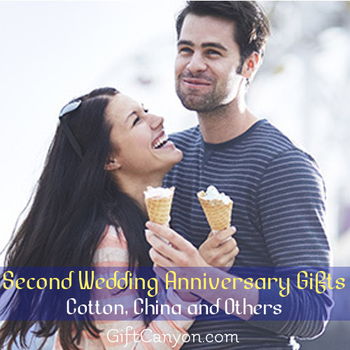 Second Wedding Anniversary Gifts Cotton China And Others Gift Canyon
